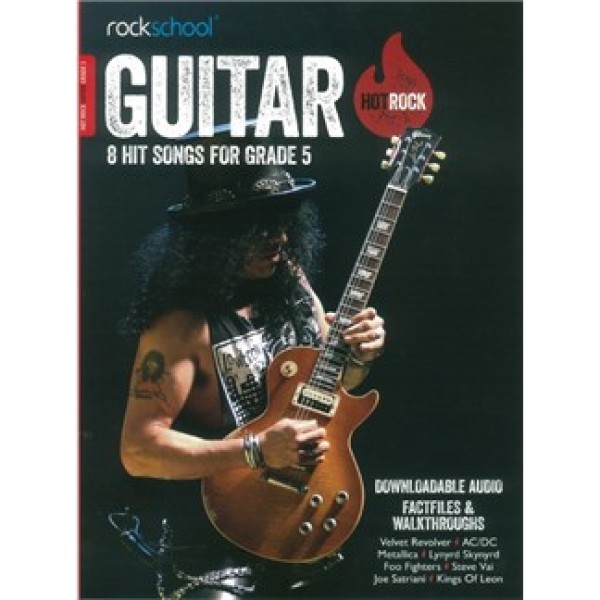 Rockschool: Hot Rock Guitar - Grade 5 (Book/Online Audio)